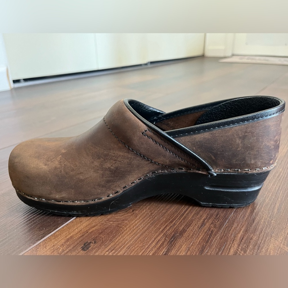 Dansko clogs - size EU 40, antique brown oiled - Picture 5 of 11